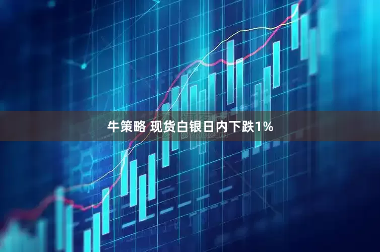 牛策略 现货白银日内下跌1%